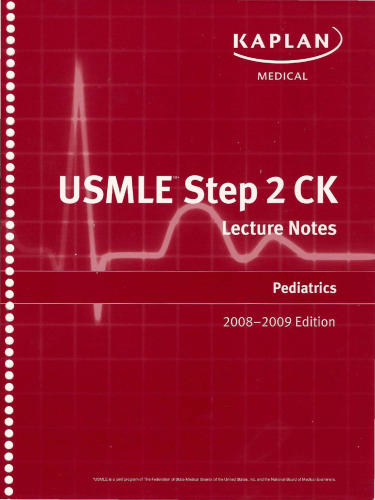 Kaplan Lecture Notes Step 2 CK