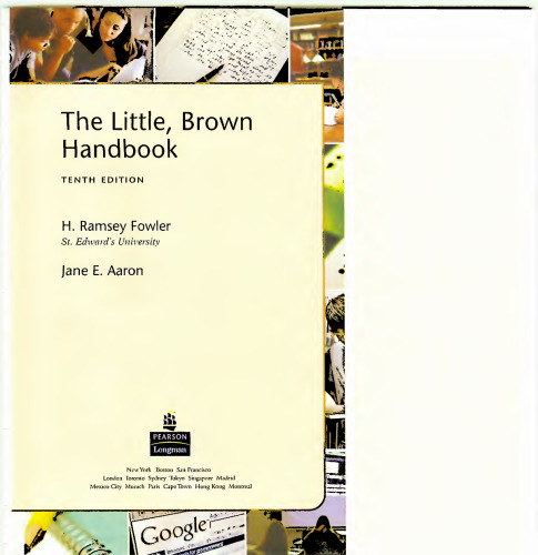 The Little, Brown Handbook (10th Edition) (MyCompLab Series)