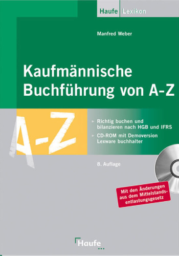 Kaufmännische Buchführung von A - Z. 8. Auflage