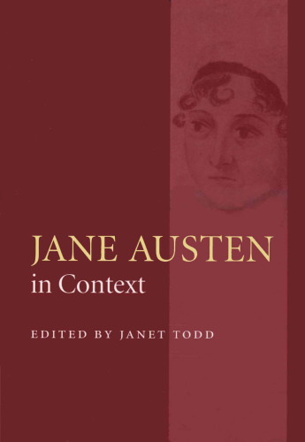 Jane Austen in Context (The Cambridge Edition of the Works of Jane Austen)
