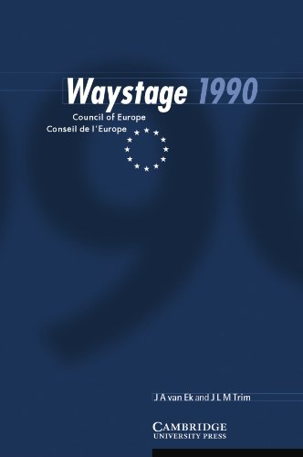 Waystage 1990: Council of Europe Conseil de l'Europe