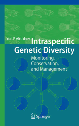 Intraspecific Genetic Diversity: Monitoring, Conservation, and Management