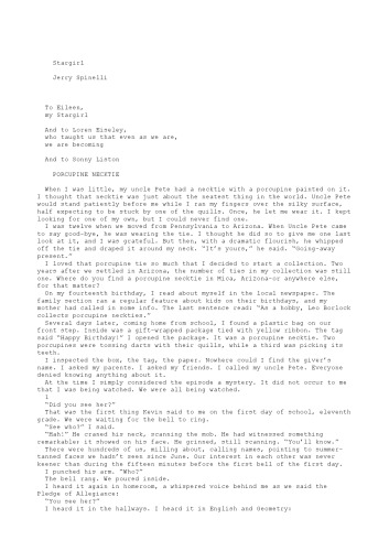 Stargirl (Readers Circle)