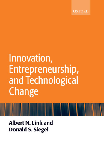 Innovation, Entrepreneurship, and Technological Change