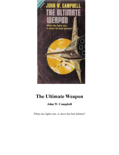 The Ultimate Weapon
