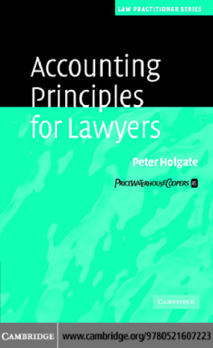 Accounting Principles for Lawyers (Law Practitioner Series)