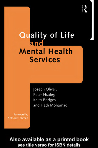 Quality of Life and Mental Health Services