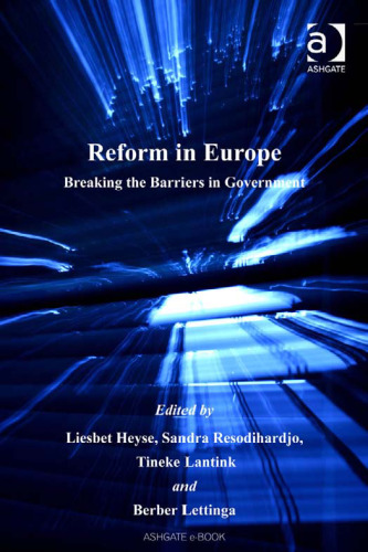 Reform in Europe: Breaking the Barriers in Government