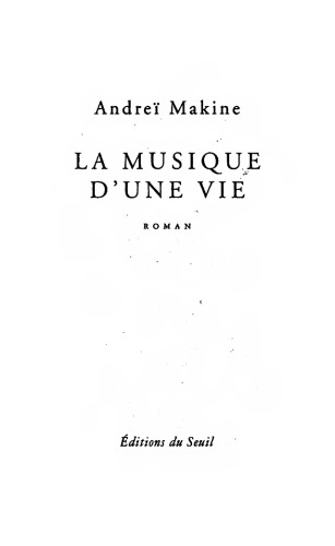 La Musique d'Une Vie