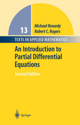 An Introduction to Partial Differential Equations, 2nd edition