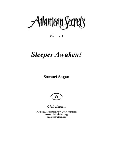 Sleeper Awaken (Atlantean Secrets)
