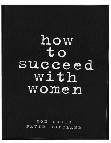How to Succeed with Women