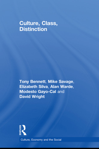 Culture, Class, Distinction (CRESC)