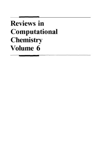 Reviews in Computational Chemistry, Volume 6