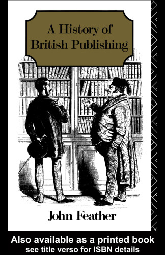 A History of British Publishing