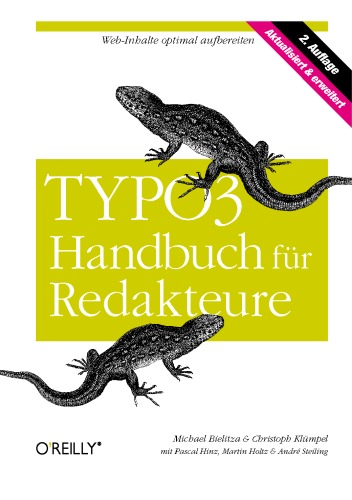 TYPO3-Handbuch für Redakteure, 2. Auflage