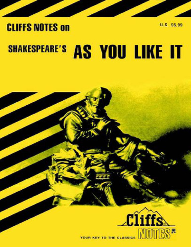 Shakespeare's As You Like It (Cliffs Notes)