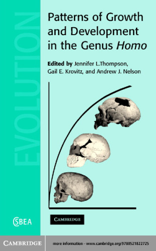 Patterns of Growth and Development in the Genus Homo