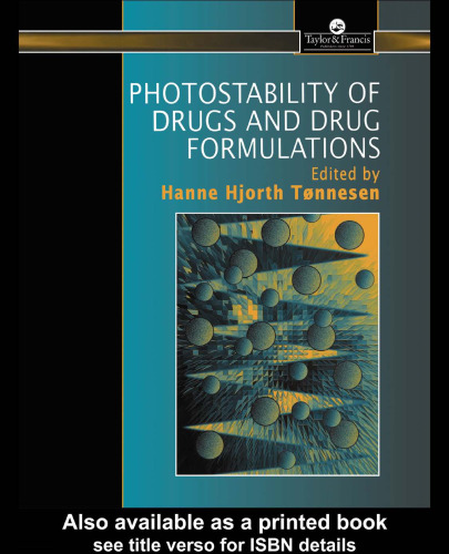 Photostability of Drugs and Drug Formulations