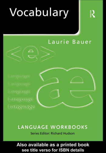 Vocabulary (Language Workbooks)