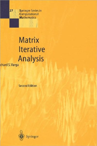 Matrix Iterative Analysis