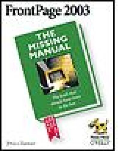 FrontPage 2003: The Missing Manual