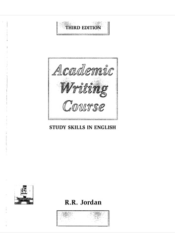 Academic Writing Course: Study Skills in English