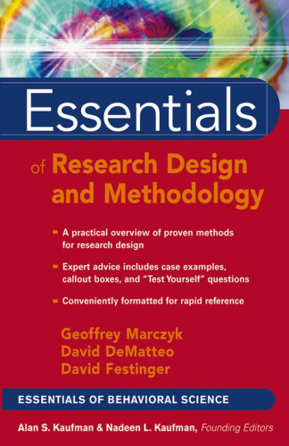 Essentials of Research Design and Methodology