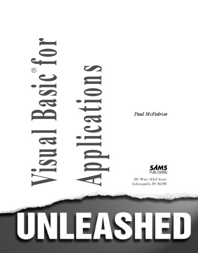 Visual Basic for applications unleashed