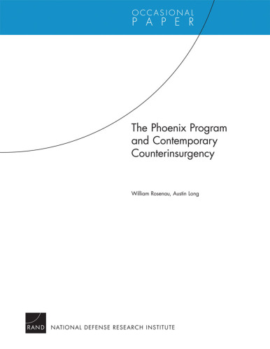 The Phoenix Program and Contemporary Counterinsurgency