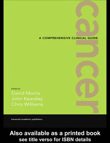 Cancer: A Comprehensive Clinical Guide