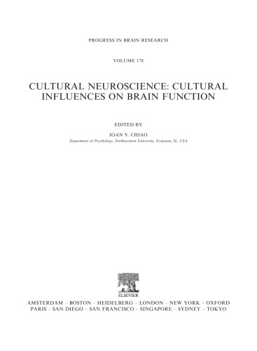 Cultural Neuroscience: Cultural Influences on Brain Function