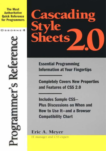 Cascading style sheets 2.0: programmer's reference