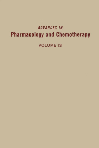 Advances in Pharmacology and Chemotherapy Volume 13