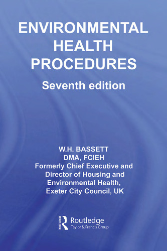Environmental Health Procedure 7th Ed (Clay's Library of Health and the Environment)