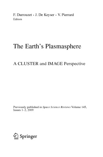 The Earth’s Plasmasphere: A CLUSTER and IMAGE Perspective