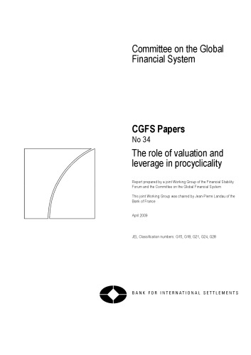 The role of valuation and leverage in procyclicality