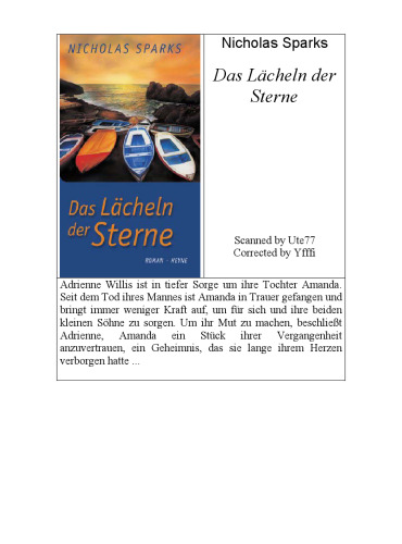 Das Lächeln der Sterne