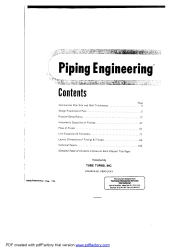 Piping Engineering