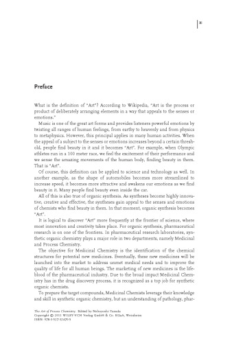 The Art of Process Chemistry