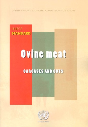 UNECE Standard: Ovine Meat - Carcases and Cuts