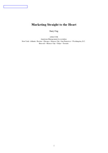 Marketing Straight to the Heart