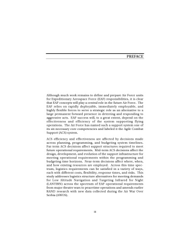 Supporting Expeditionary Aerospace Forces: Expanded Analysis of Lantirn Options