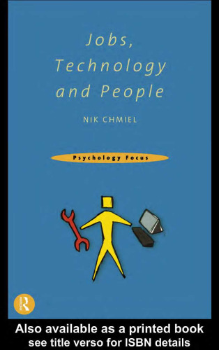 Jobs, Technology and People (Psychology Focus)