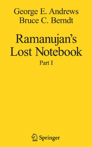Ramanujan's Lost Notebook: Part I