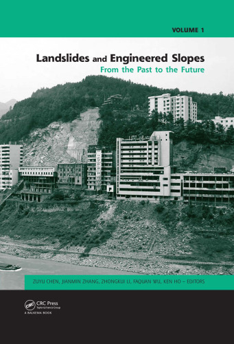 Landslides and Engineered Slopes. From the Past to the Future: Proceedings of the 10th International Symposium on Landslides and Engineered Slopes, 30 June - 4 July 2008, Xi'an, China