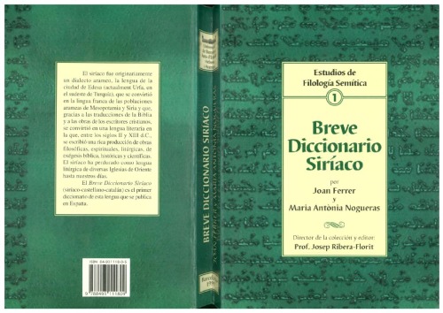 Breve diccionario siríaco: siríaco-castellano-catalán