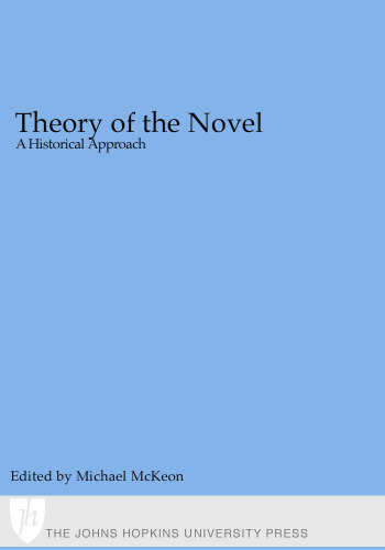 Theory of the Novel: A Historical Approach