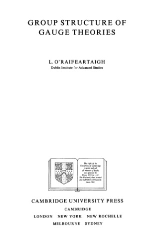 Group Structure of Gauge Theories