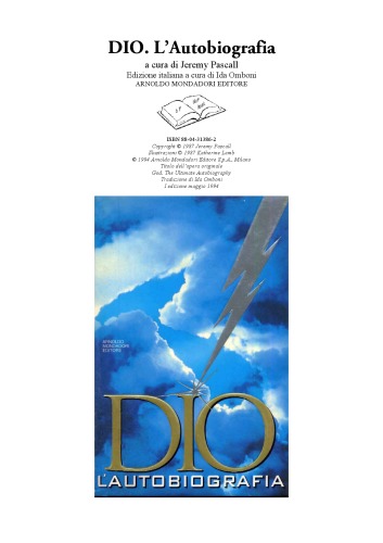 DIO. L'Autobiografia